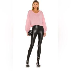 Commando leather leggings